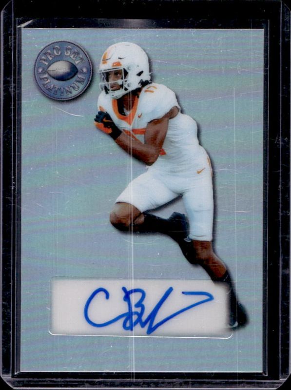 2025 Leaf Pro Set Metal #SP-CB1 Pro Set Platinum - Prismatic Silver /25