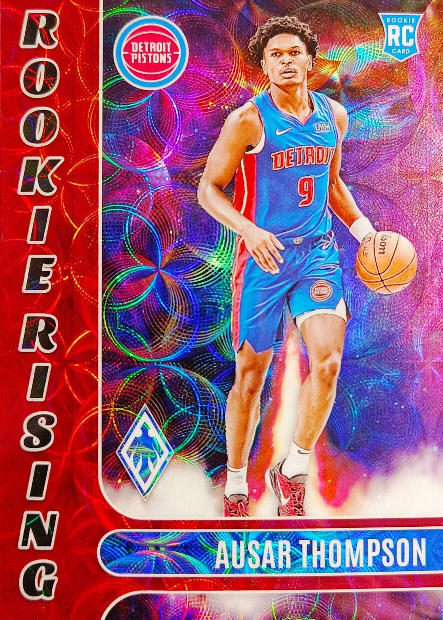Ausar Thompson 2023 Phoenix #7 Rookie Rising - International Red /75 ...