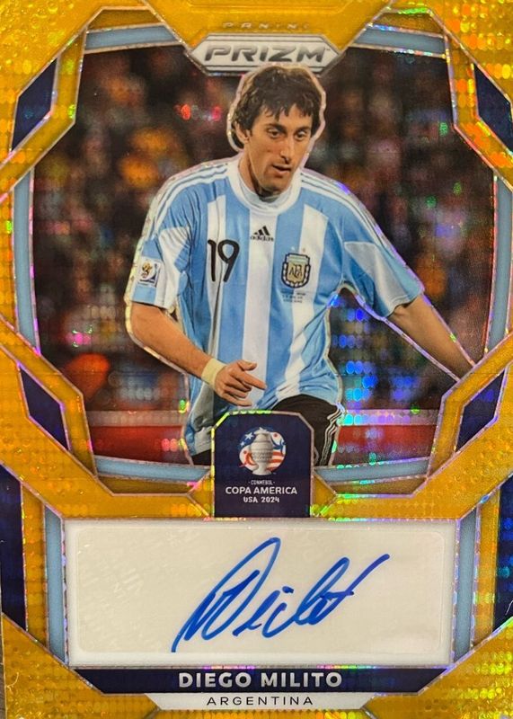 2024 Prizm Copa America #S-DM Signatures - Gold Pulsar (/10)