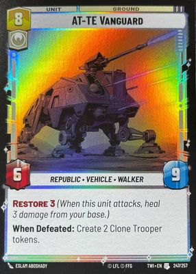 2024 Twilight of the Republic #247 Foil