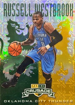 2012 Crusade #192 Prizm Green & Gold /25