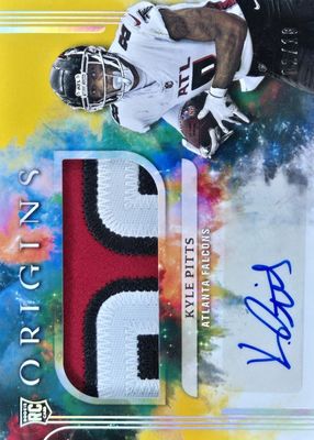 2021 Origins #160 Rookie Jumbo Jersey Autographs - Gold /10