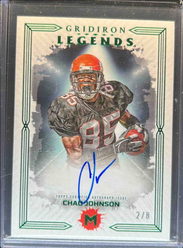2023 Topps Motif #GIL-CJ Gridiron Legends Signatures - Winsor Green /8