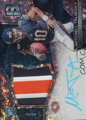 2017 Spectra #202 Rookie Patch Auto - Neon Blue /75