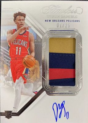 2022 Flawless #VPA-DYD Vertical Patch Autographs /25