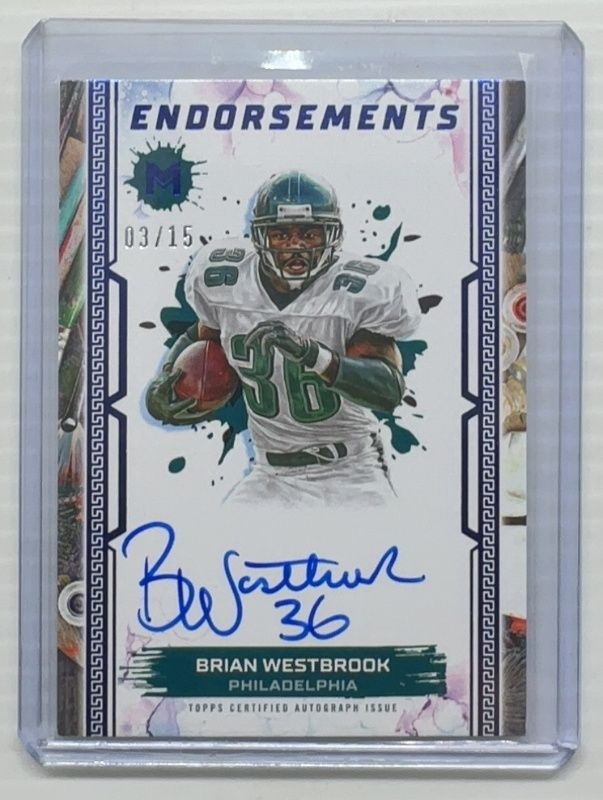 2023 Topps Motif #ME-BW Motif Endorsements Autographs - Ultramarine Blue /20