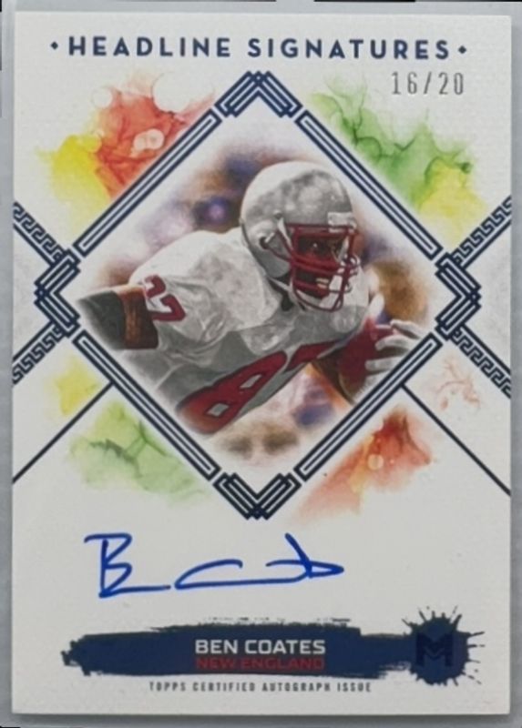 2023 Topps Motif #HS-BC Headline Signatures - Ultramarine Blue /20