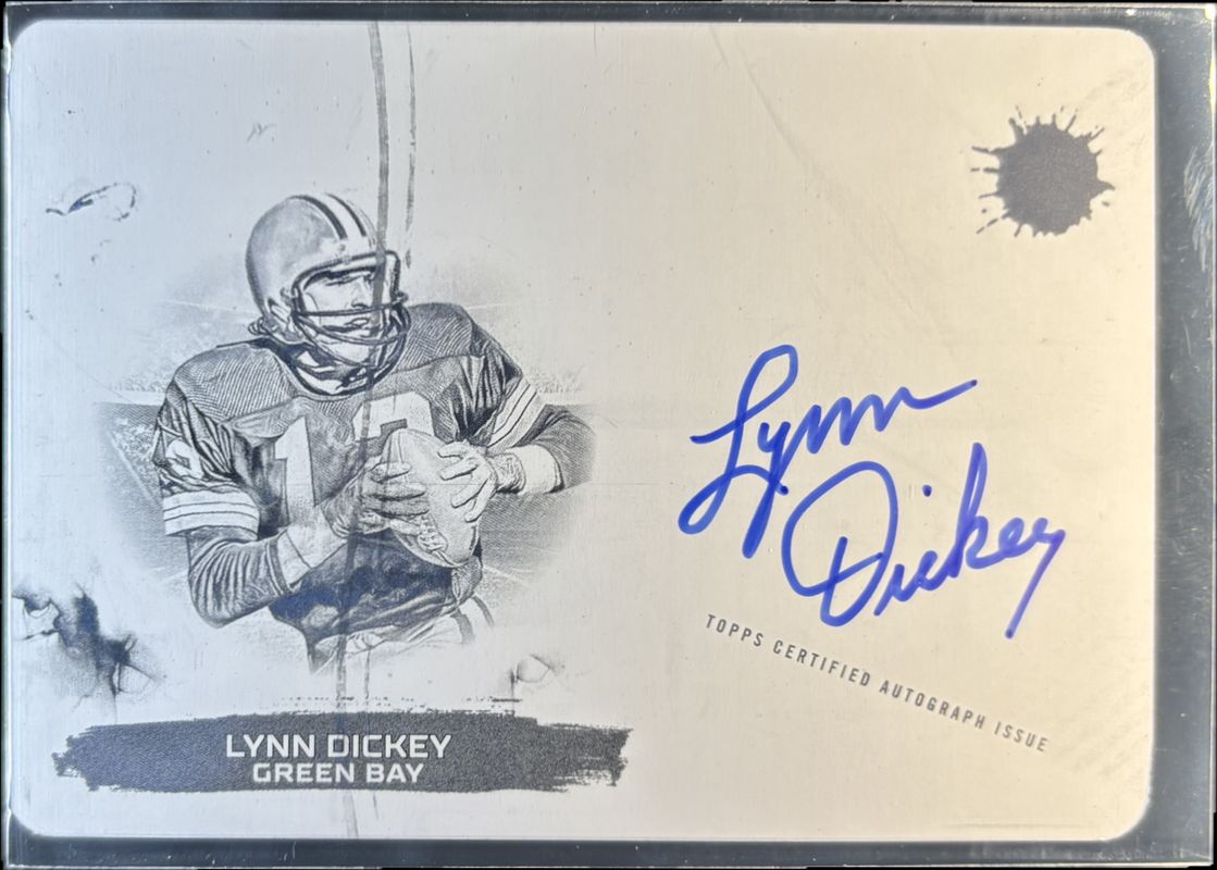 2023 Topps Motif #VM-LD Virtuoso Marks Autographs - Printing Plate Black /1