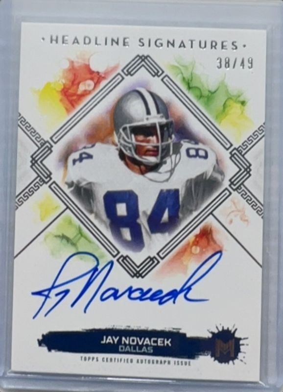 2023 Topps Motif #HS-JN Headline Signatures /99