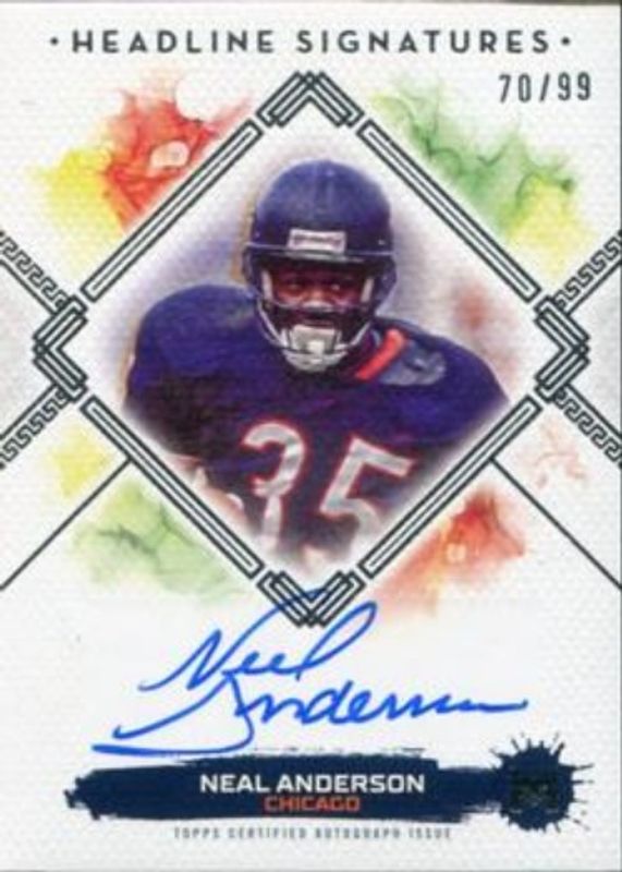 2023 Topps Motif #HS-NA Headline Signatures /99