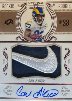 2020 National Treasures #CRS-CA Crossover Rookie Patch Autographs - Brand Logo /2
