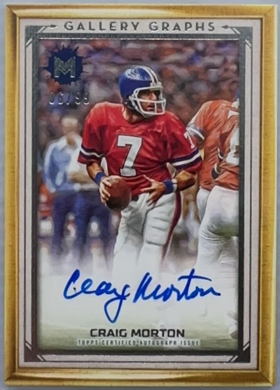 2023 Topps Motif #GG-CM Gallery Graphs Autographs /49