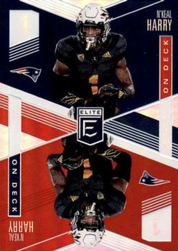 N'Keal Harry 2019 Elite #RD-17 Rookie on Deck RAW