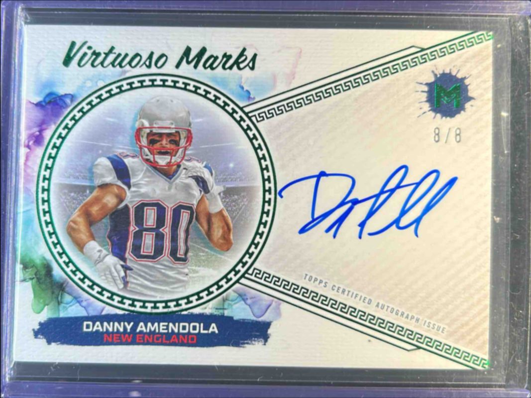 2023 Topps Motif #VM-DA Virtuoso Marks Autographs - Winsor Green /8