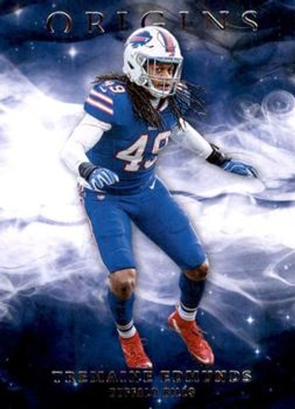 Tremaine Edmunds 2019 Origins #92 Base RAW