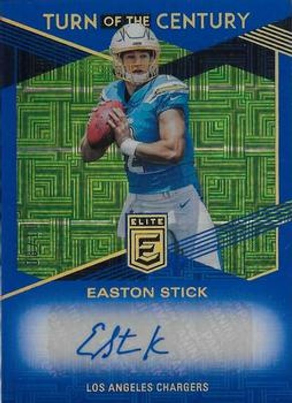 2019 Elite #TC-ES Turn of the Century Autographs - Blue /10