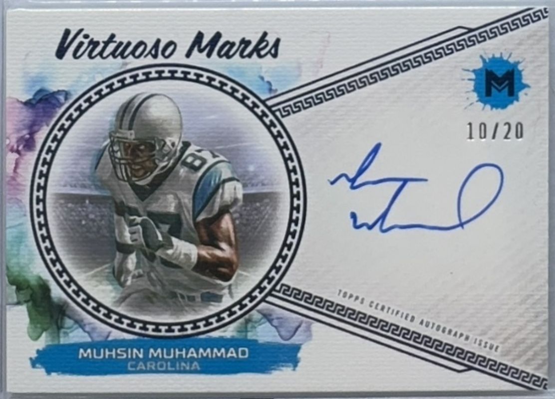 2023 Topps Motif #VM-MM Virtuoso Marks Autographs - Ultramarine Blue /20