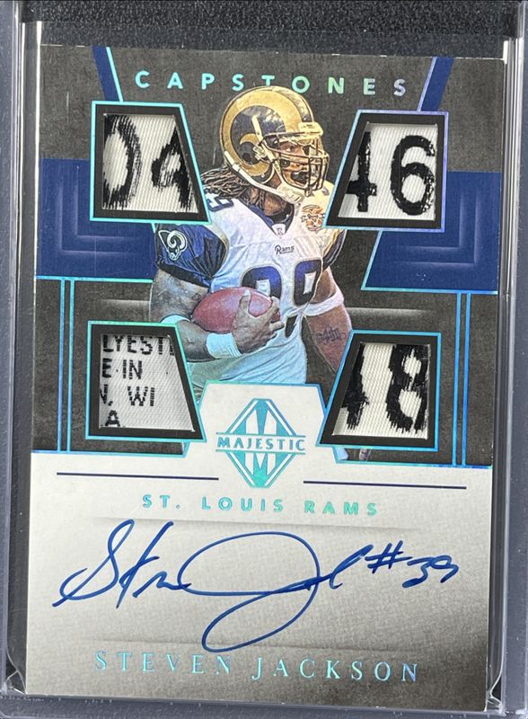 2019 Majestic #CP-SJ Capstones Holo - Platinum Blue /1