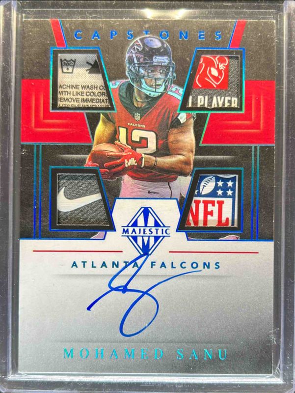 2019 Majestic #CP-MS Capstones Holo - Platinum Blue /1