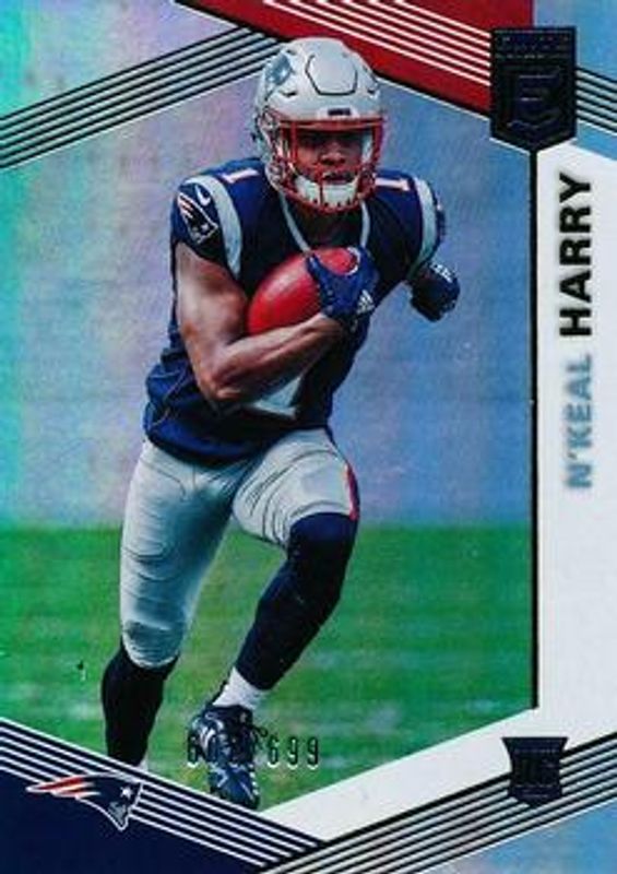 N'Keal Harry 2019 Elite #117 Base Rookie /699 RAW