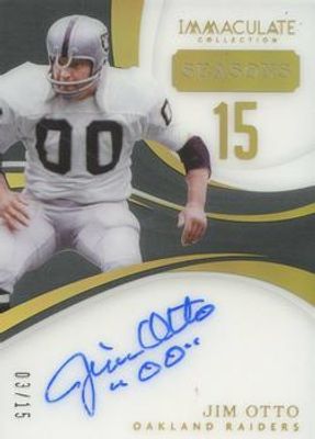 2019 Immaculate #IS-JO 2018 Immaculate Immaculate Season Signatures /15