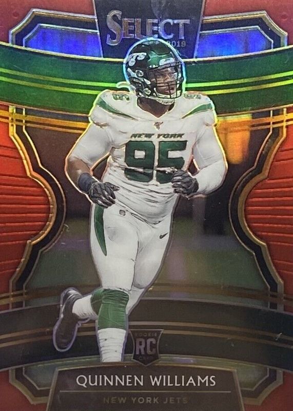 Quinnen Williams 2019 Select #79 Concourse Red /99 Rookie RAW