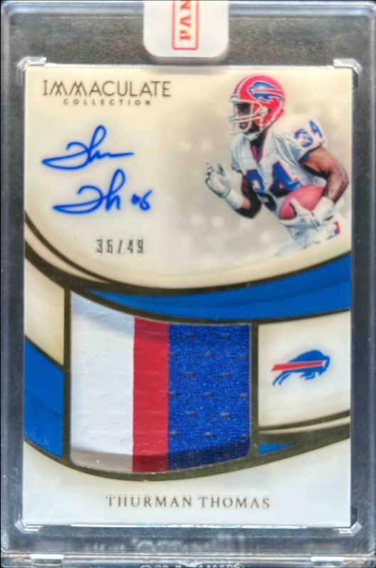 2019 Immaculate #PPA-TTH Premium Patch Autographs /99