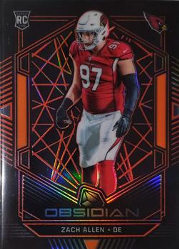 2019 Obsidian #200 Electric Etch Orange /50