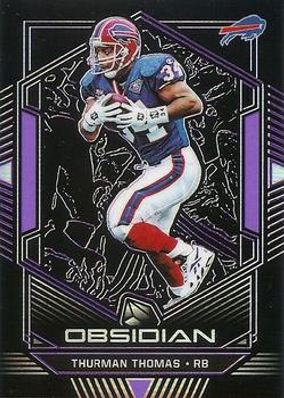 2019 Obsidian #6 Electric Etch Purple /75