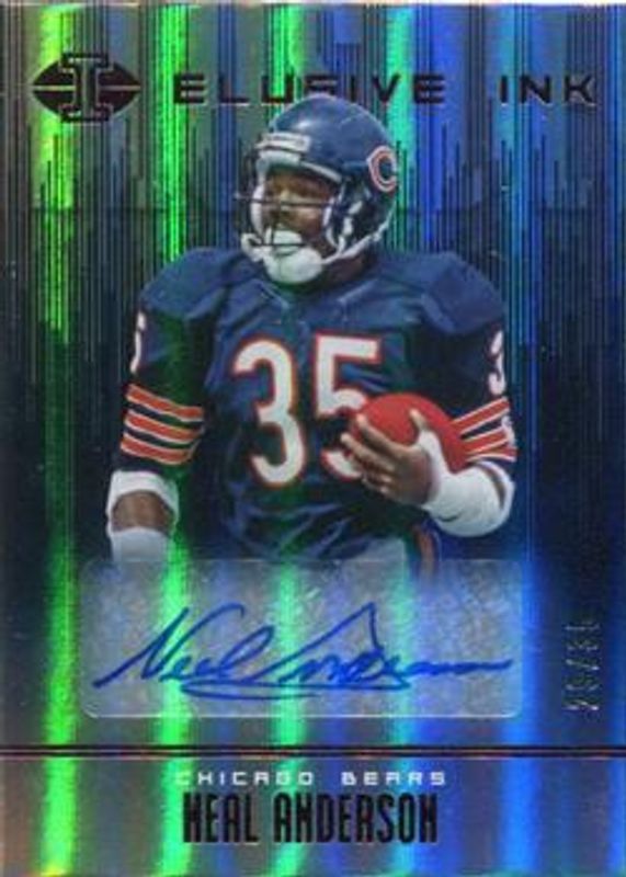 2019 Illusions #EI-NAN Elusive Ink - Red /10