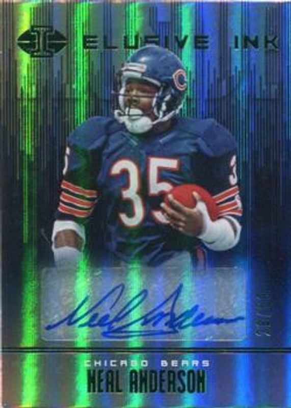 2019 Illusions #EI-NAN Elusive Ink - Green /15