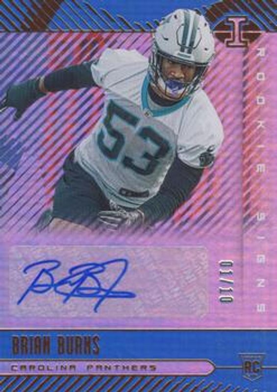 2019 Illusions #RS-BRB Rookie Signs - Bronze /10
