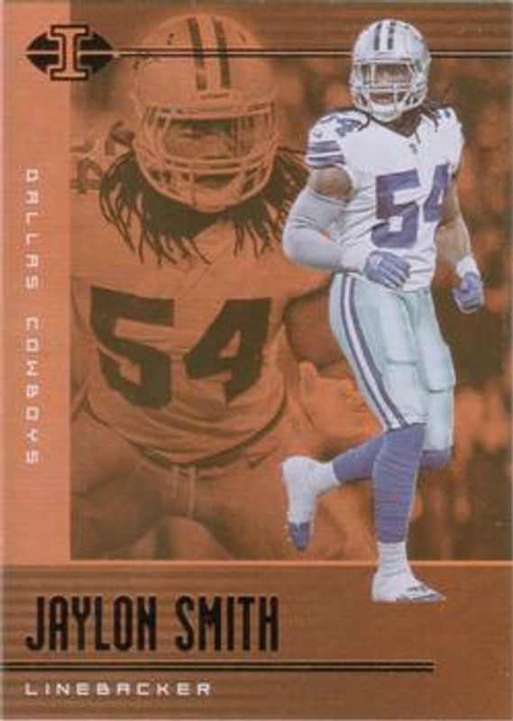 Jaylon Smith 2019 Illusions #49 Trophy Collection Orange RAW