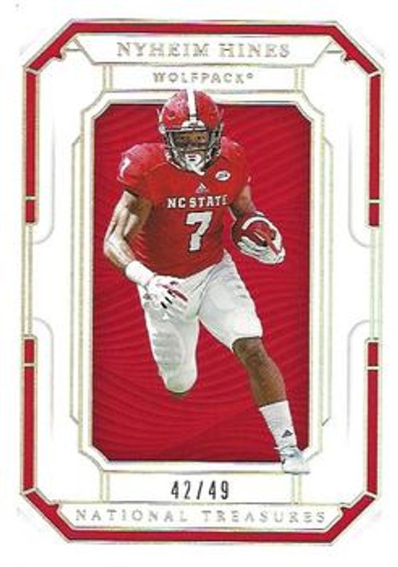 2019 National Treasures Collegiate #36 Century Silver /25