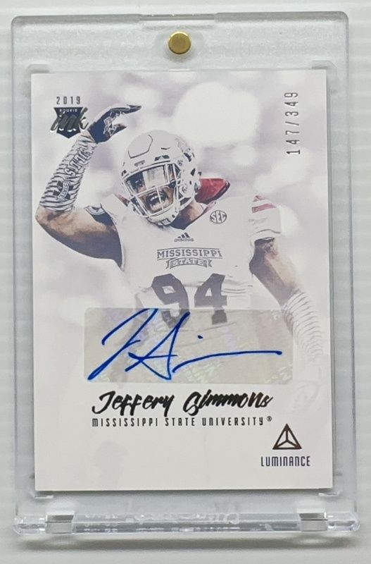 2019 Luminance #RI-JS Rookie Ink /349
