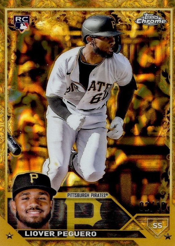 2023 Topps Gilded Collection #129 Lava Gold Etch Refractor /10