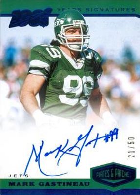 2019 Plates & Patches #YS-MGA 100 Years Signatures - Blue /50