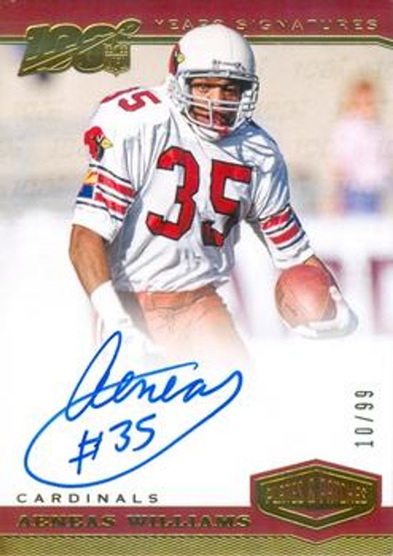 2019 Plates & Patches #YS-AWI 100 Years Signatures /99