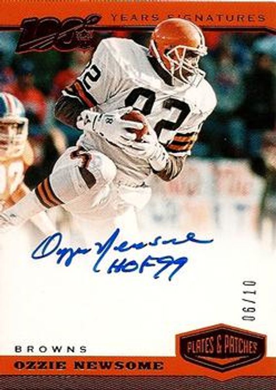 2019 Plates & Patches #9 100 Years Signatures - Red /10