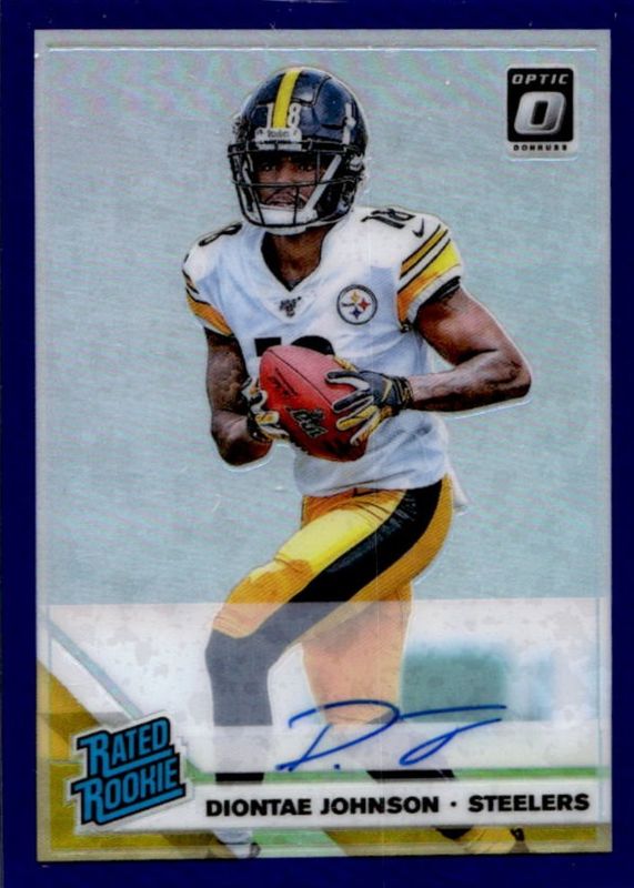 2019 Optic #177 Rated Rookie Autographs - Purple (/35)