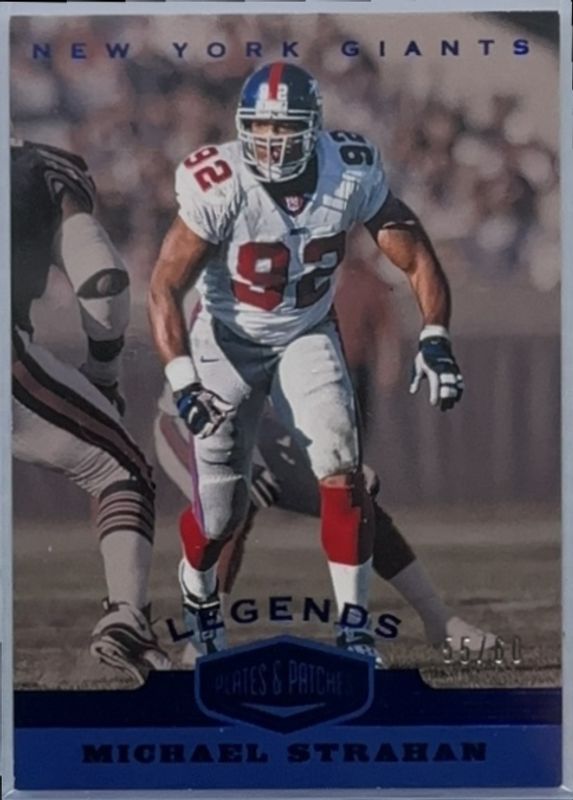 2019 Plates & Patches #132 Blue /60