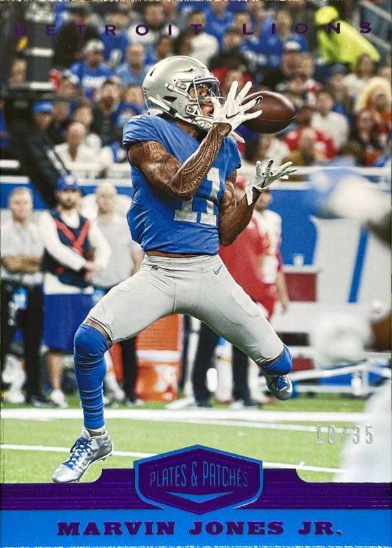 2019 Plates & Patches #36 Purple /35