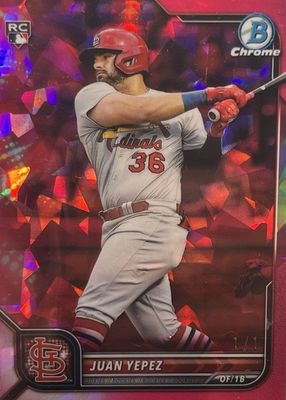 2022 Bowman Chrome Sapphire Edition #26 Padparadscha /1