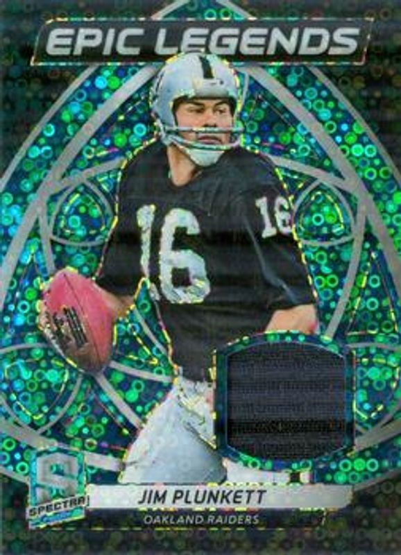 2019 Spectra #ELM-6 Epic Legends Materials - Neon Blue /75