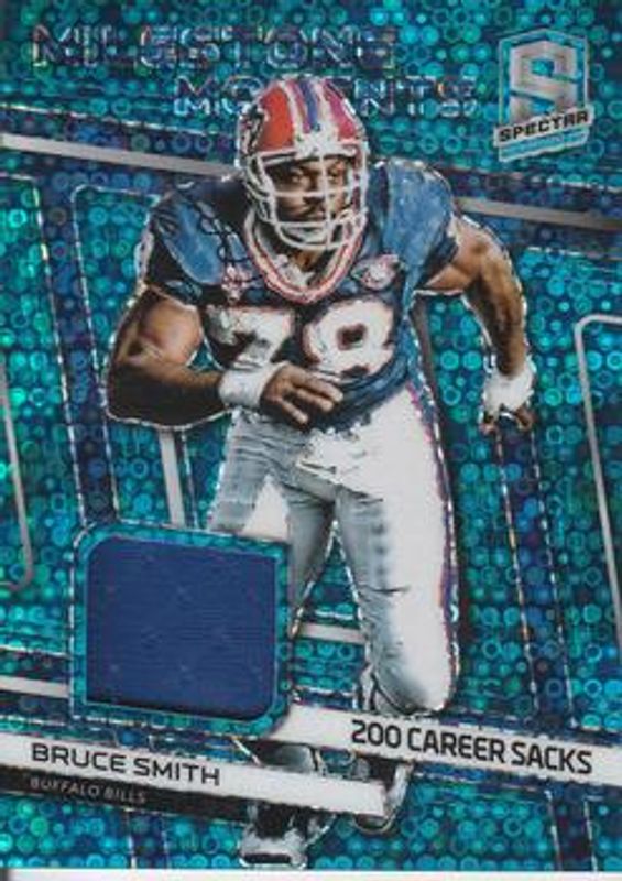 2019 Spectra #MM-21 Milestone Moments - Neon Blue /75