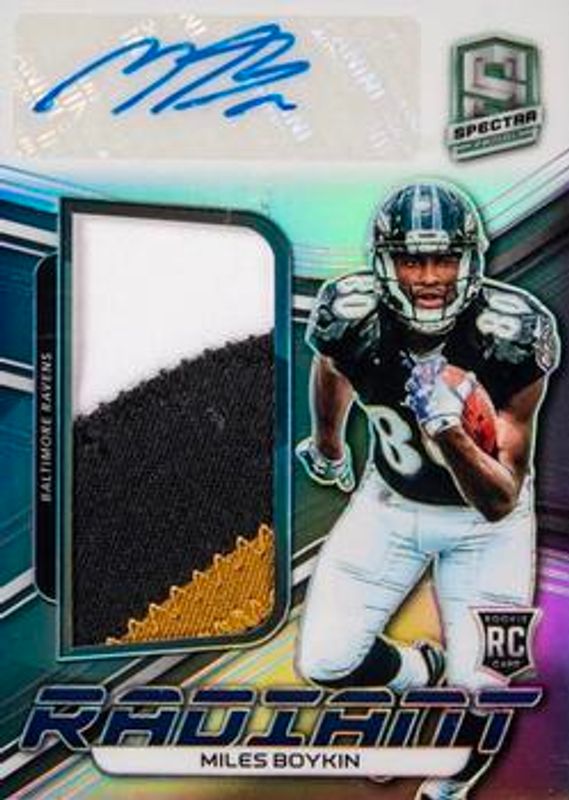 2019 Spectra #RRPS-17 Radiant Rookie Patch Signatures /35