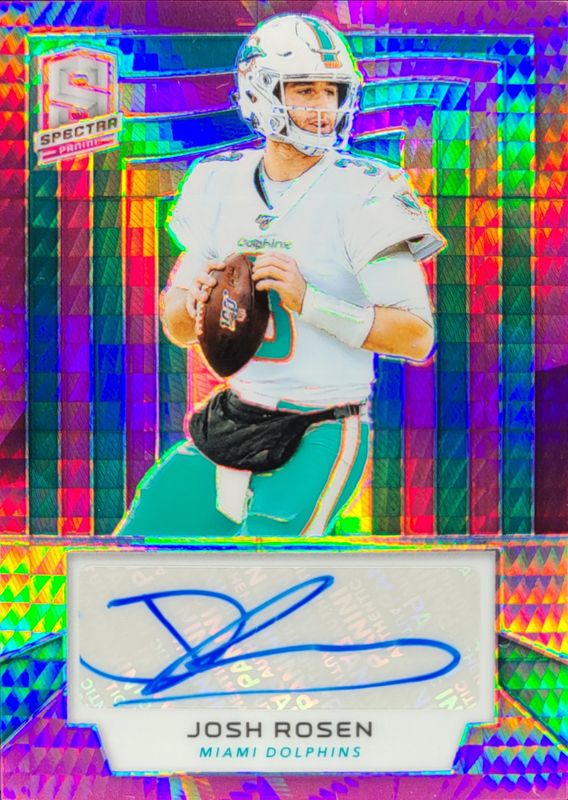 2019 Spectra #S-JR Signatures - Neon Pink /15