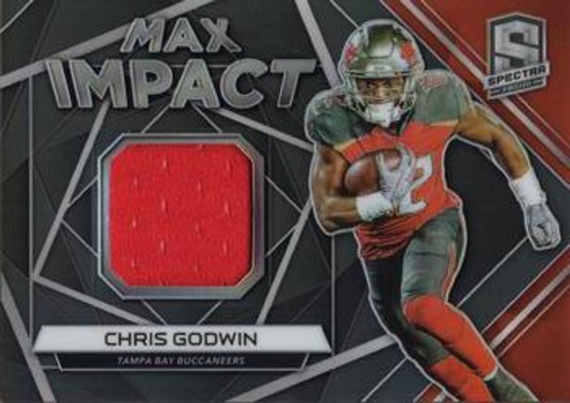 Chris Godwin 2019 Spectra #MI-10 Max - Impact /199 RAW