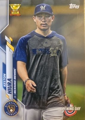 2020 Topps Opening Day #61 SP Variation (Gray T-Shirt)
