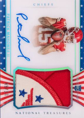 2017 National Treasures #161 Rookie Patch Auto - Stars & Stripes /13